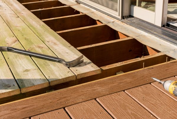 Old Deck Repair in Palatine