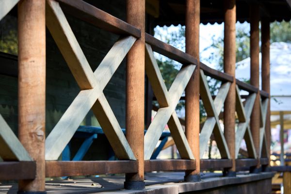 Porch Column Maintenance