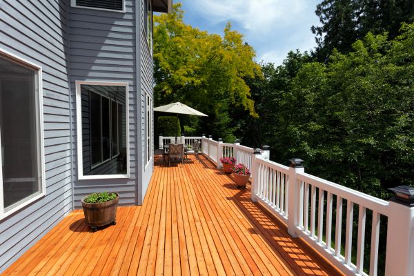Cedar Deck Construction in Palatine
