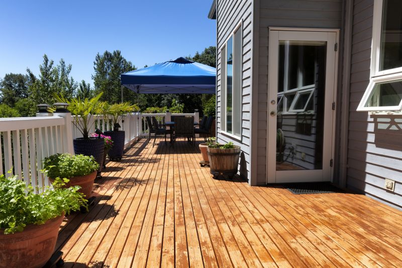 Beautiful Wooden Deck